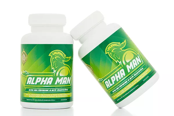 Alpha Man: férfierő növelő, energizáló és immunerősítő készítmény