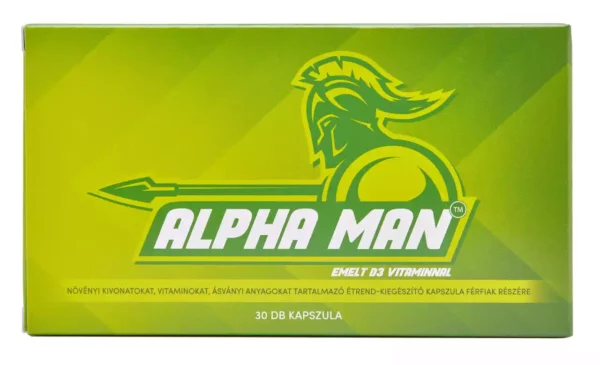 Alpha Man: #1 folyamatos szedésű immunerősítő és potencia fokozó vitamin férfiaknak