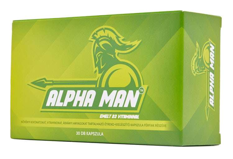 Alpha Man: Kitűnő immunerősítő és potencia fokozó vitamin férfiaknak