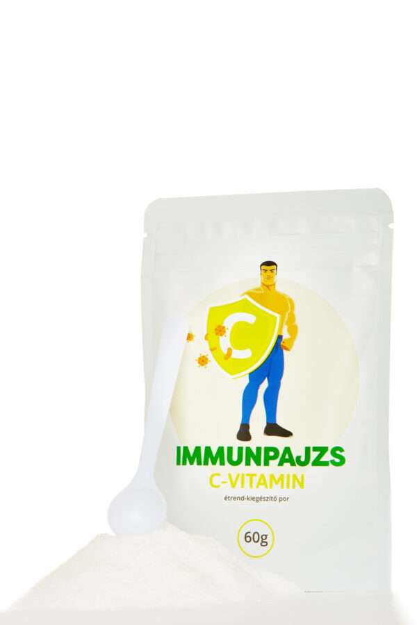 ImmunPajzs: Könnyen kezelhető, hatásos, kellemes citromos ízű C-vitamin por