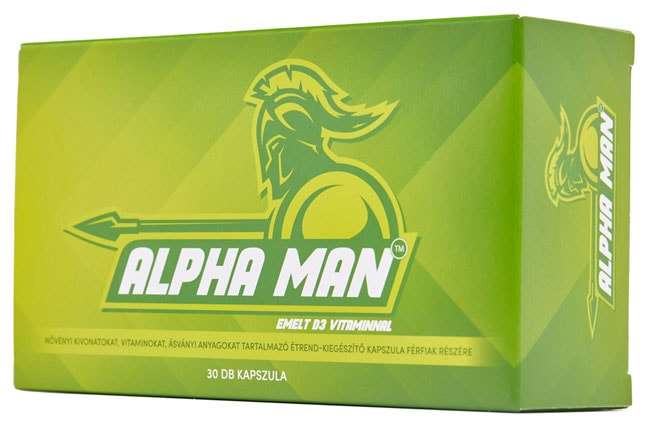 Az eredeti zöld dobozos Alpha man