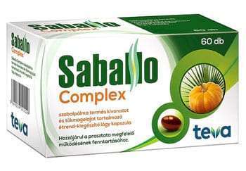 Saballo Complex: Hatékony összetétel, kevés felhasználói vélemény